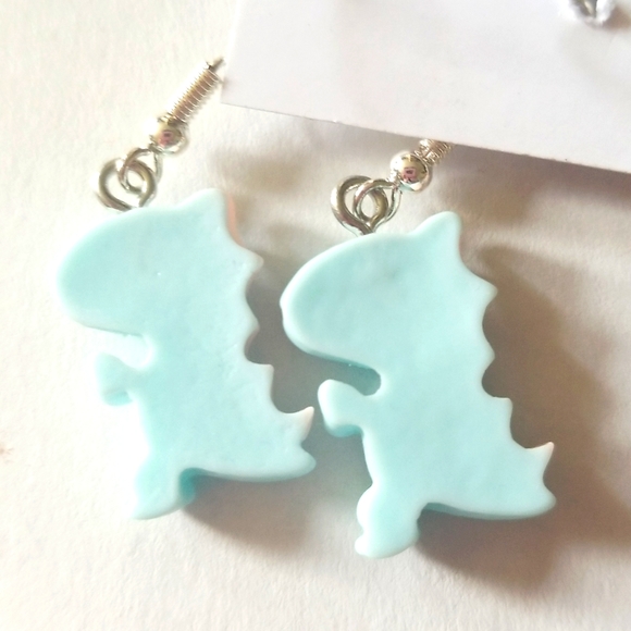 Dinasour earrings - Picture 3 of 5
